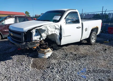 2013 Chevrolet Silverado 1500 Work Truck из США, поврежденный, VIN 1GCNCPEX2DZ122744